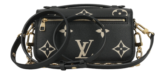 Louis Vuitton Pochette Métis East-West Noir/Beige Monogram Empreinte (M46596)