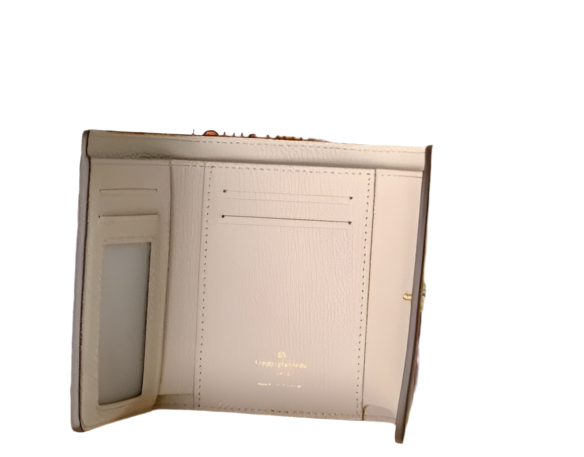 Louis Vuitton Victorine Portemonnaie Tourterelle/Creme Preloved Designer Portemonnaie