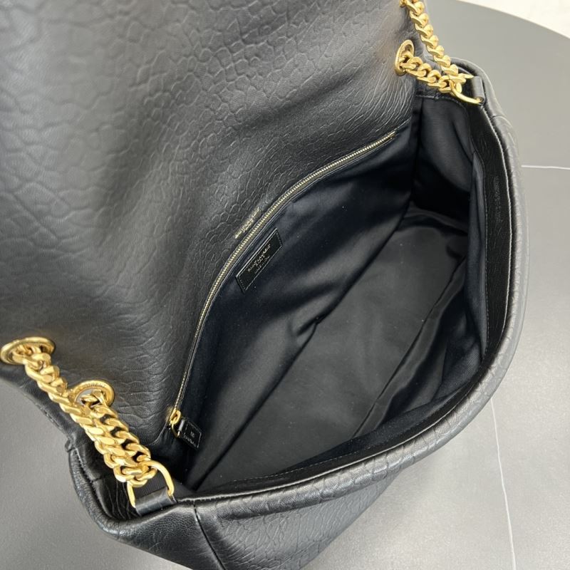 Saint Laurent Calypso Medium Schoudertas Zwart Preloved Designer Bag