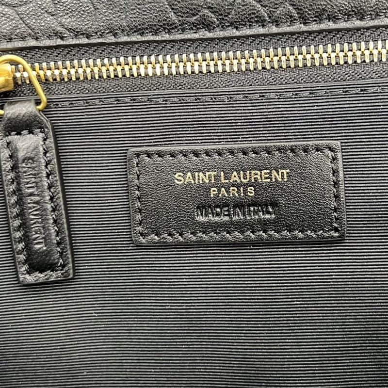 Saint Laurent Calypso Medium Schoudertas Zwart Preloved Designer Bag