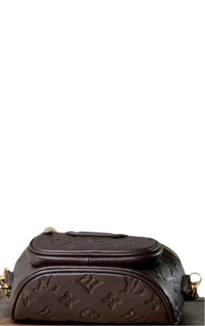 Louis Vuitton Bumbag Mini Chocolate – Monogram Empreinte Gürteltasche