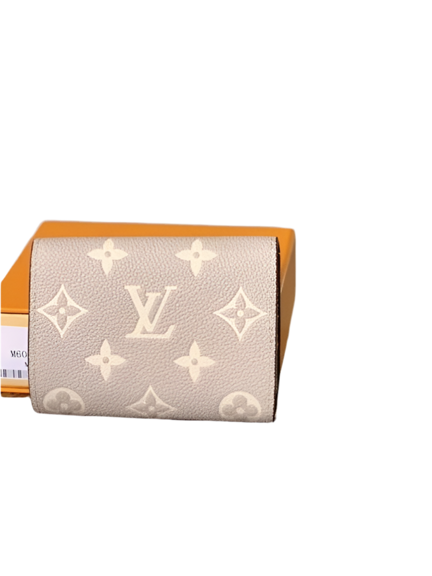 Louis Vuitton Victorine Portemonnaie Tourterelle/Creme Preloved Designer Portemonnaie