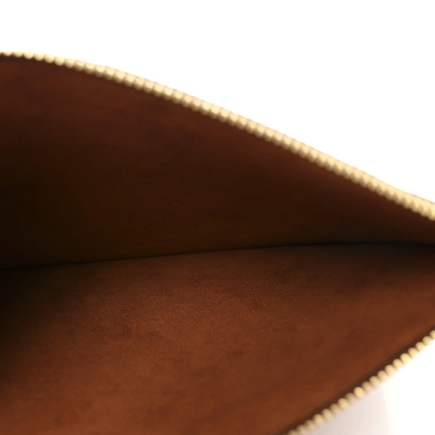 Louis Vuitton Empreinte Monogram Giant Neverfull MM Pochette Karamell