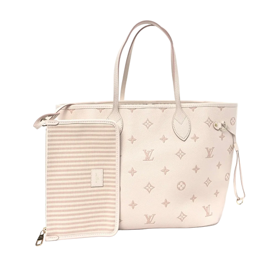 Louis Vuitton Monogram Debossed Neverfull MM Eden