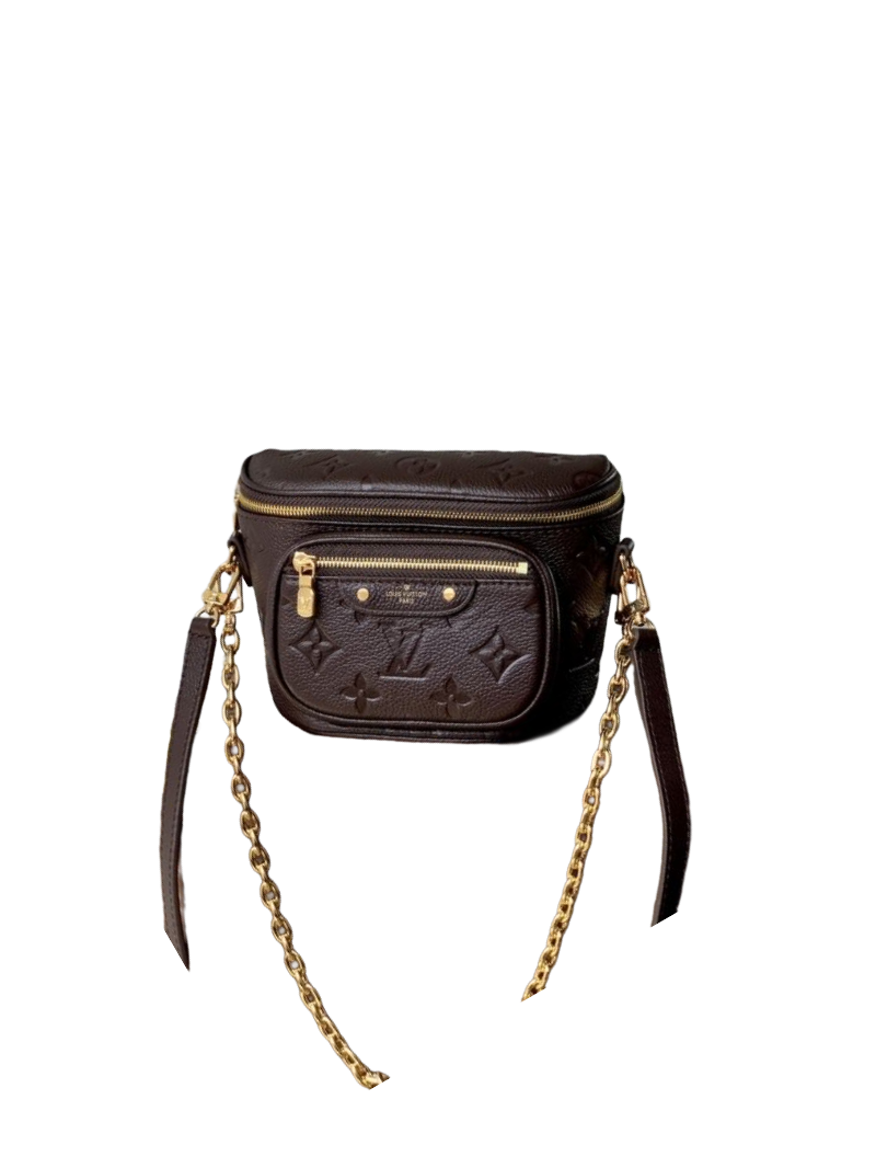 Louis Vuitton Bumbag Mini Chocolate – Monogram Empreinte Gürteltasche