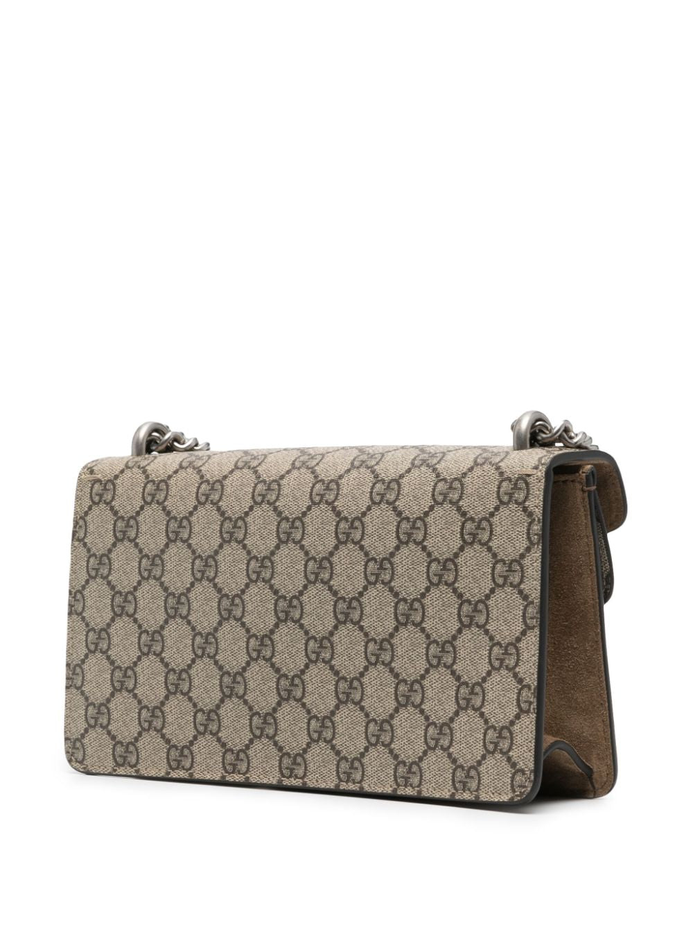 Gucci GG Dionysus Kleine GG Supreme Canvas Taupe Wildleder