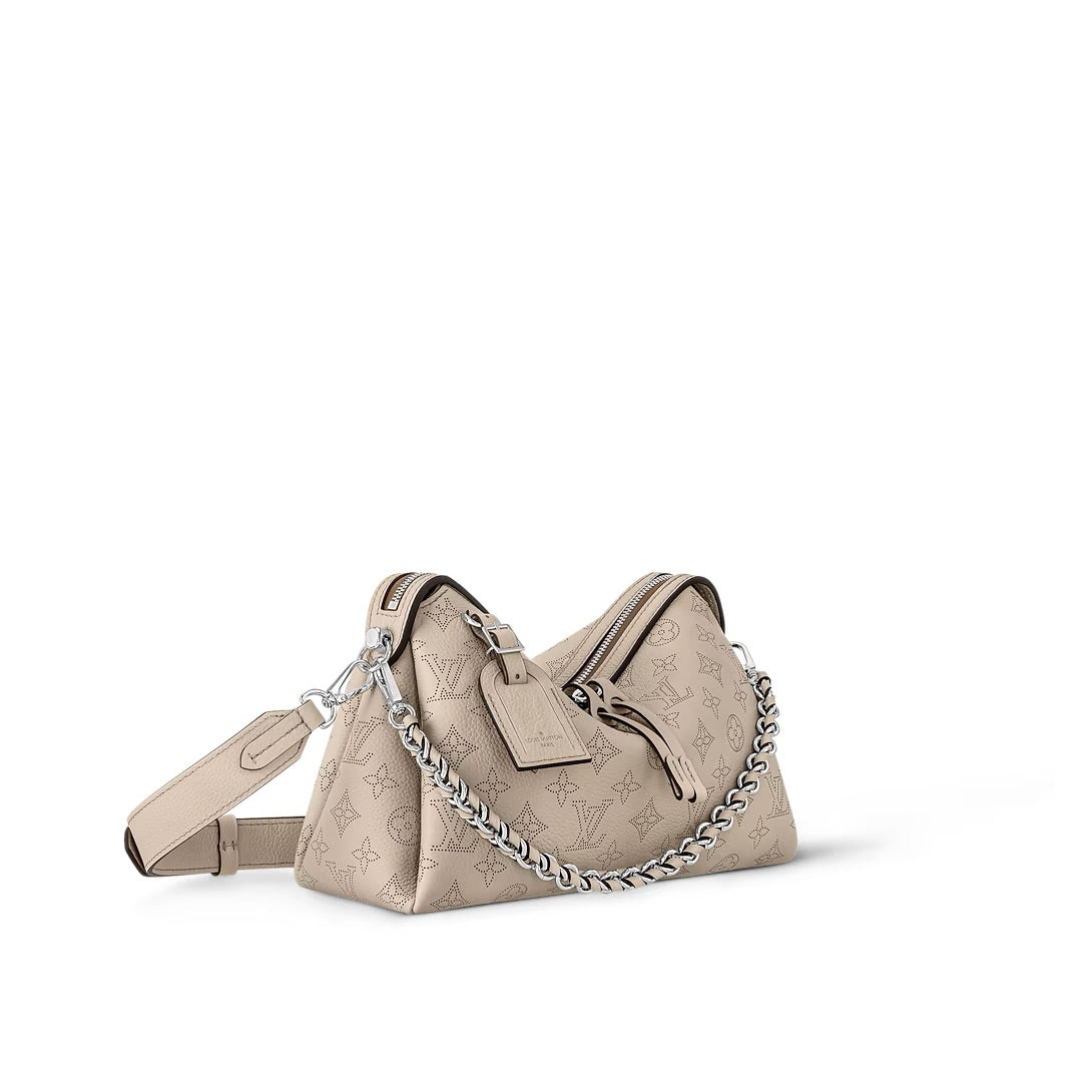 Louis Vuitton Hand It All PM Galet Graues Mahina-Kalbsleder (M24255)