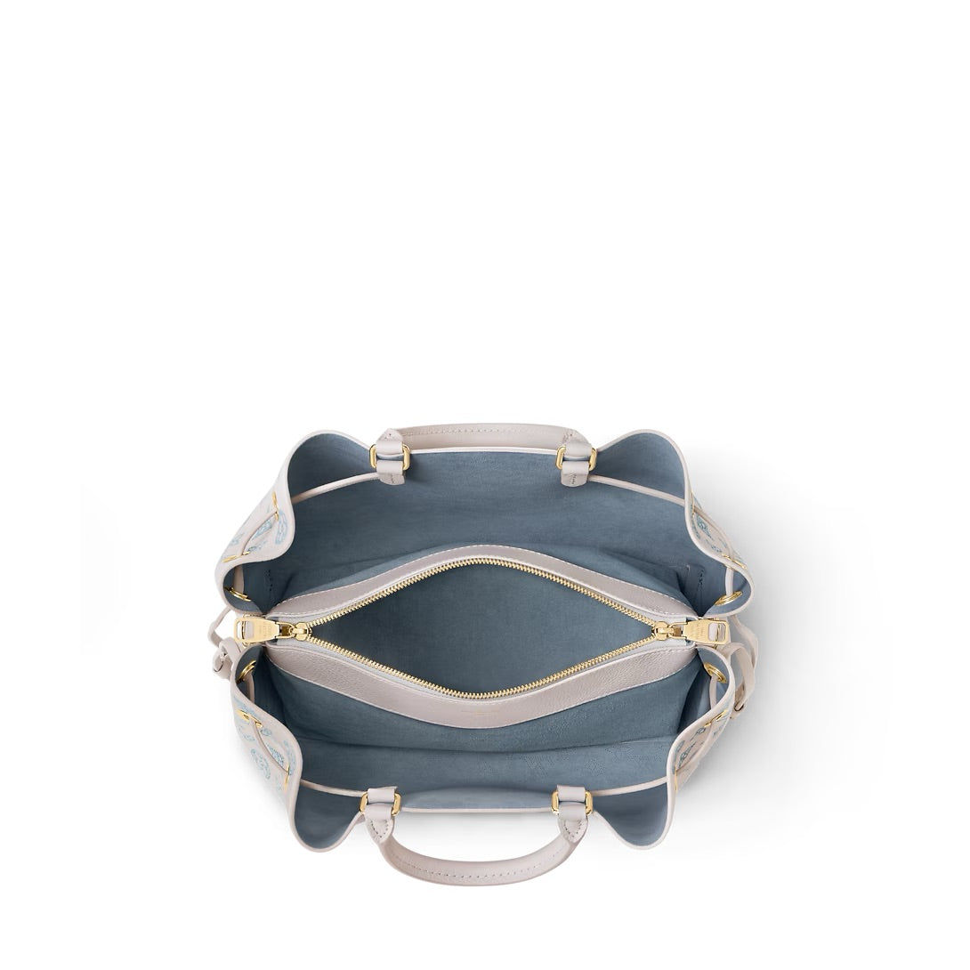 Louis Vuitton Bella Tote  Brume Gray Mahina Kalfsleer (M12127)