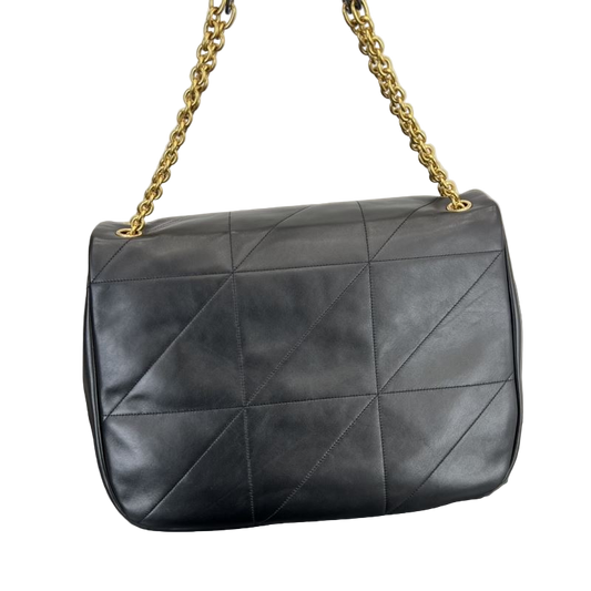 Saint Laurent Jamie 4.3 Small – Schwarze Preloved Designer-Umhängetasche Le Maillon