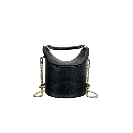 Saint Laurent Le 37 Bucket Bag – Schwarze gebrauchte Designer-Umhängetasche