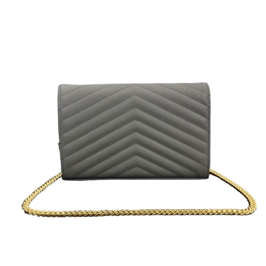 Saint Laurent Cassandre Chain Wallet – beliebte Designer-Geldbörse