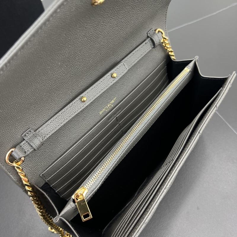 Saint Laurent Cassandre Chain Wallet – beliebte Designer-Geldbörse