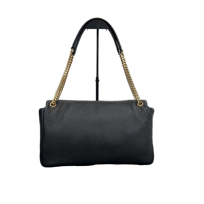 Saint Laurent Calypso Medium Umhängetasche Schwarz Preloved Designer Tasche 