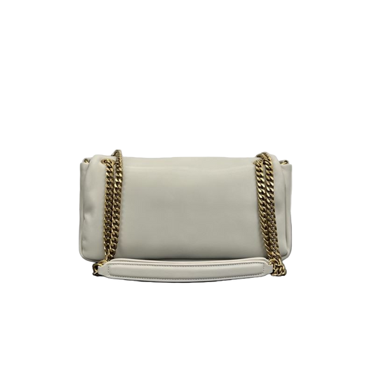 Saint Laurent Calypso Kleine Umhängetasche Weiße gebrauchte Designertasche