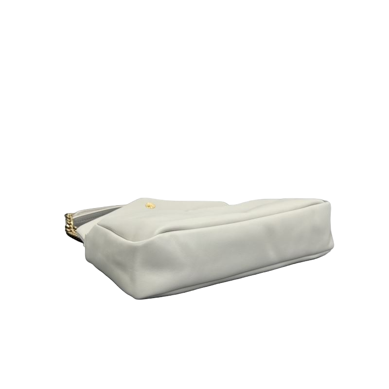 Saint Laurent Calypso Kleine Umhängetasche Weiße gebrauchte Designertasche