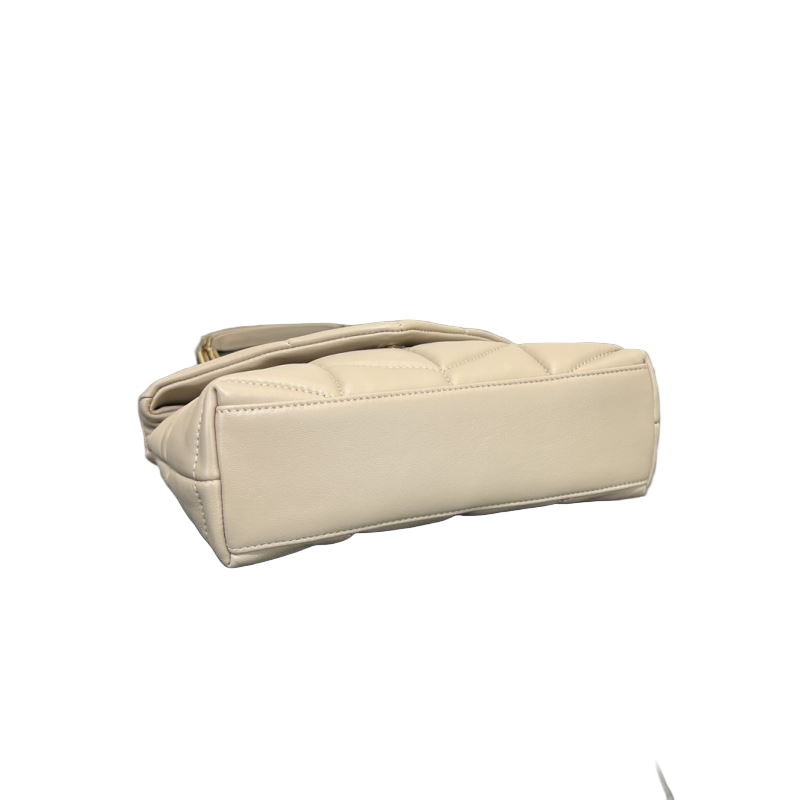 Saint Laurent LouLou Toy Puffer – Blanc Vintage Preloved Designer Umhängetasche