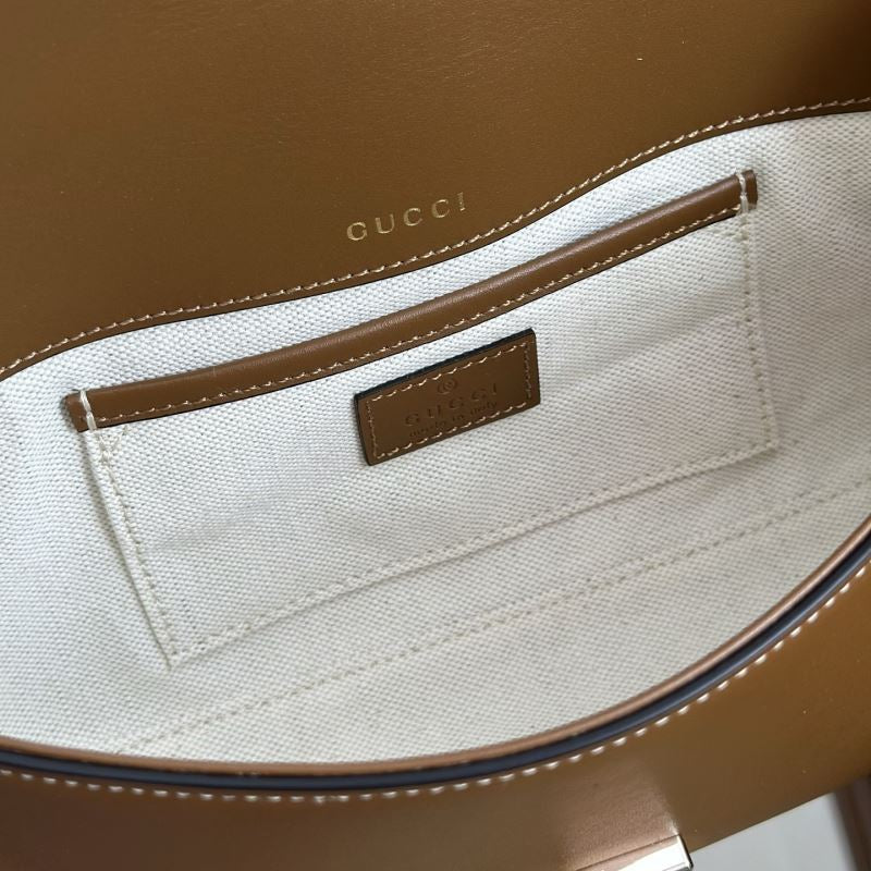 Gucci Horsebit 1955 Braune kleine Damen-Schultertasche • Gebraucht