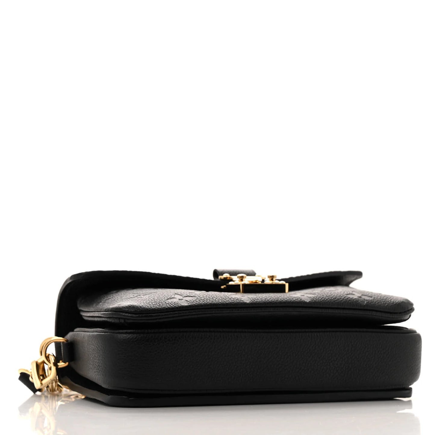 Louis Vuitton Pochette Métis East-West Schwarze Damen-Umhängetasche Monogram Empreinte • Gebraucht