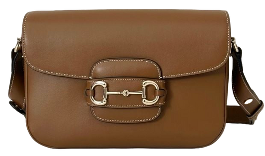 Gucci Horsebit 1955 Braune mittelgroße Damen-Schultertasche • Gebraucht