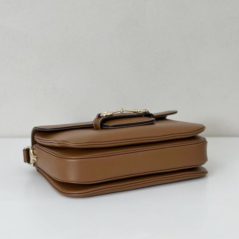 Gucci Horsebit 1955 Braune mittelgroße Damen-Schultertasche • Gebraucht