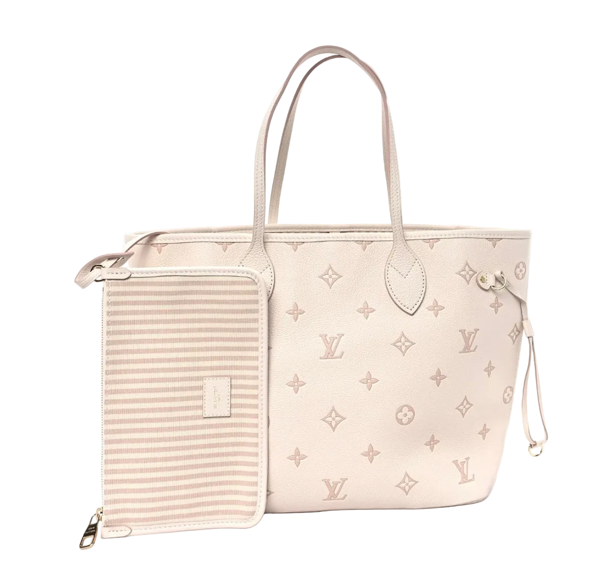 Louis Vuitton Monogram Debossed Neverfull MM Eden