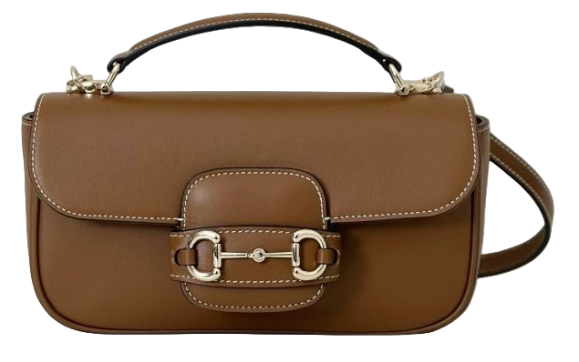 Gucci Horsebit 1955 Braune kleine Damen-Schultertasche • Gebraucht