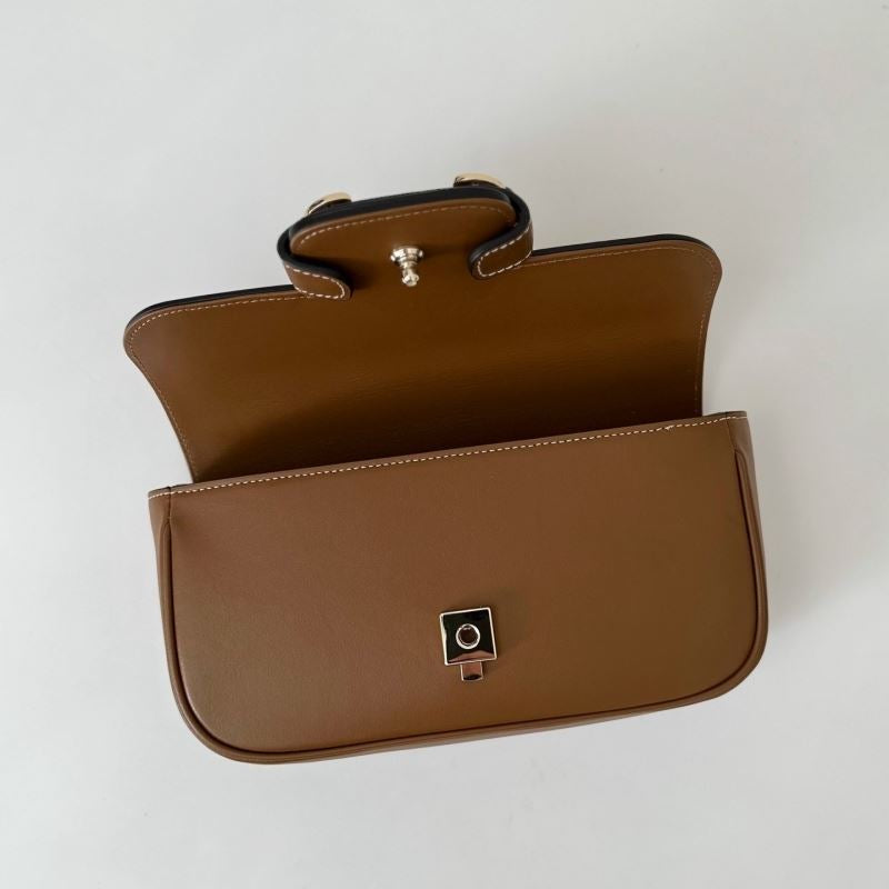 Gucci Horsebit 1955 Braune kleine Damen-Schultertasche • Gebraucht