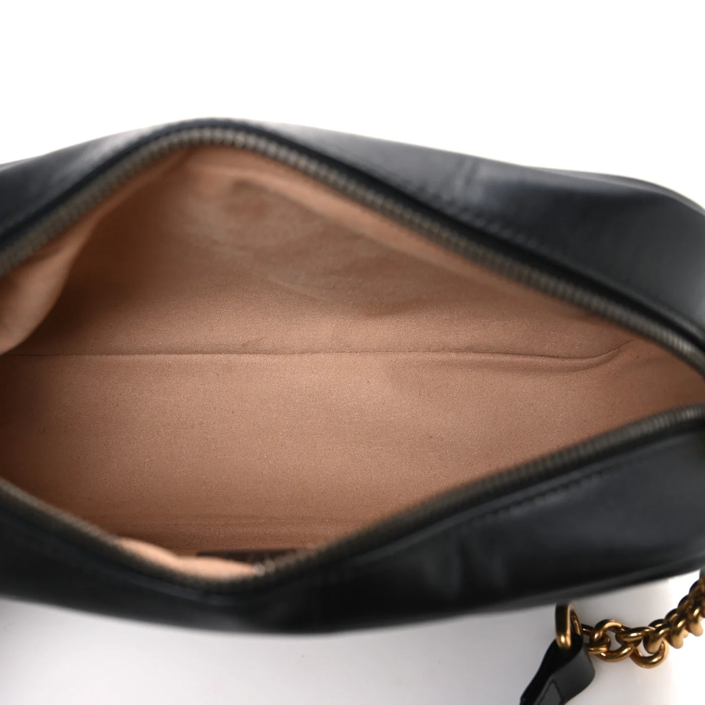 Gucci Marmont Kleine Schwarze Damen-Schultertasche Matelassé 2024 Gebraucht