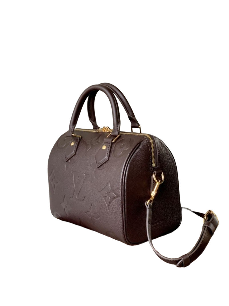 Louis Vuitton Speedy Bandoulière 20 Grenat – Monogram Empreinte Umhängetasche