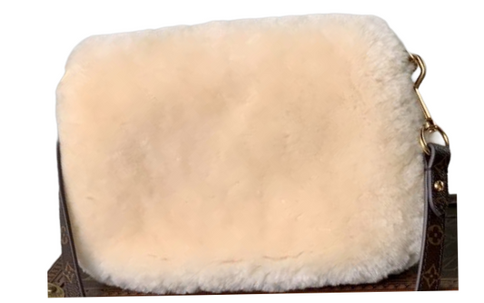 Louis Vuitton Sunset Umhängetasche Creme farbenes beschichtetes Canvas (M12097) 