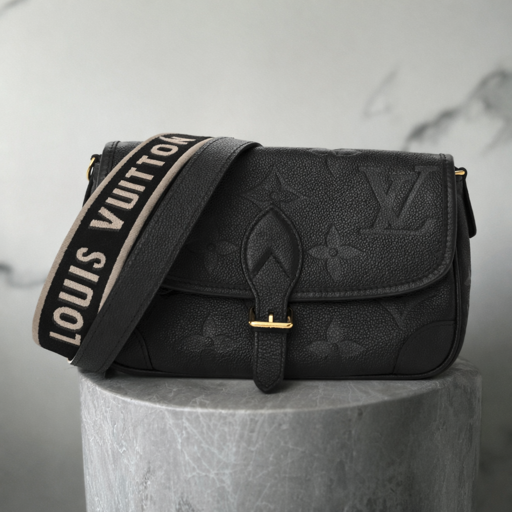 Louis Vuitton Diane Monogram empreinte Noir