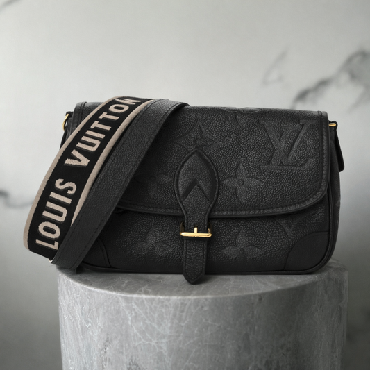 Louis Vuitton Diane Monogram empreinte Noir
