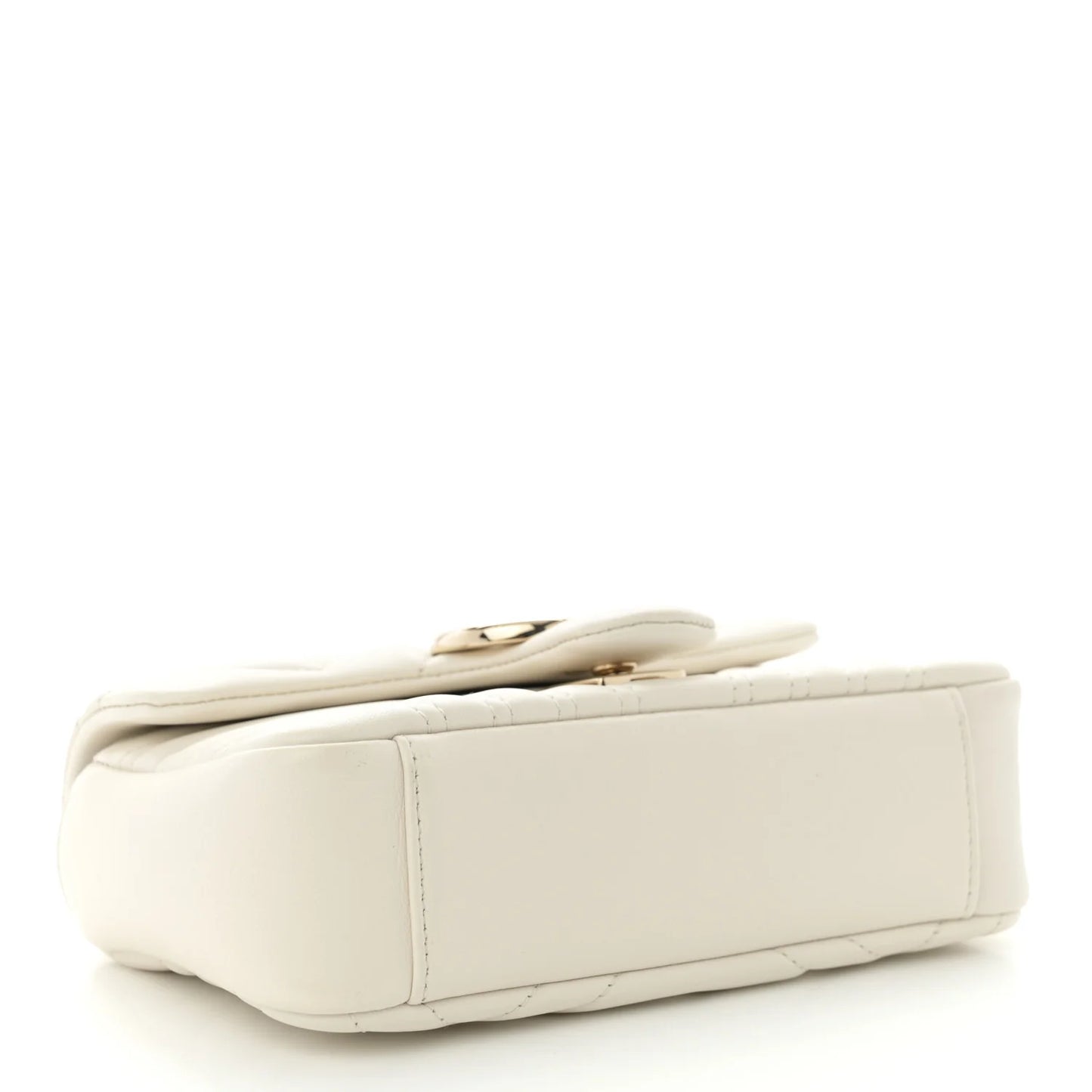 Gucci Marmont Tasche für Damen – Neues Modell 2025, kleine Schultertasche, Matelassé, Weiß • Gebraucht