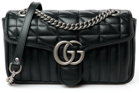 Gucci Marmont Aria Matelassé Kleine Damen-Schultertasche 2024 (gebraucht)