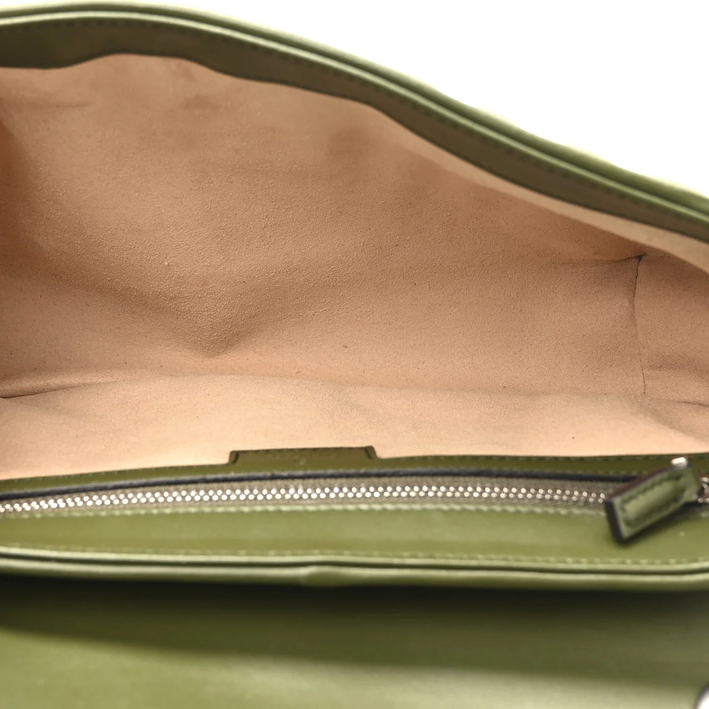 Gucci Marmont Aria Military Wood Kleine Damen-Schultertasche Matelassé • Gebraucht