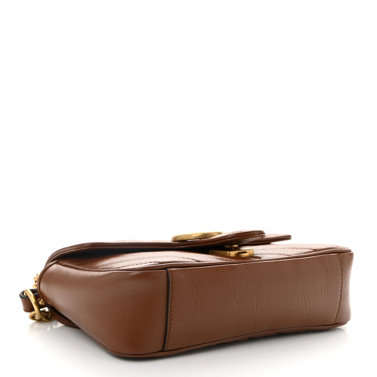 Gucci Marmont Diagonal Azalea Cuir Mini Damen Umhängetasche Matelassé • Gebraucht