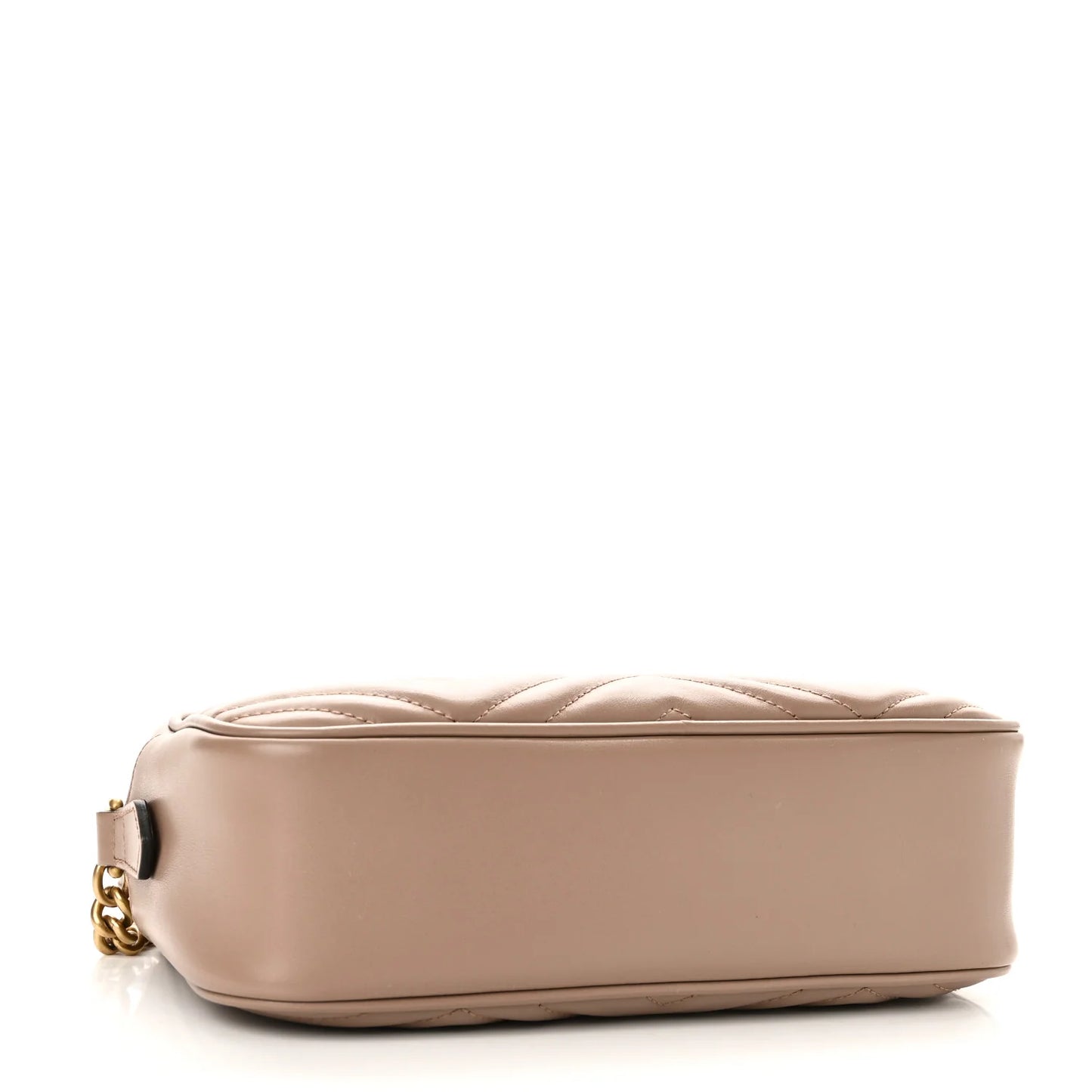 Gucci Marmont Porcelain Rose Kleine Damen-Umhängetasche Matelassé • Gebraucht