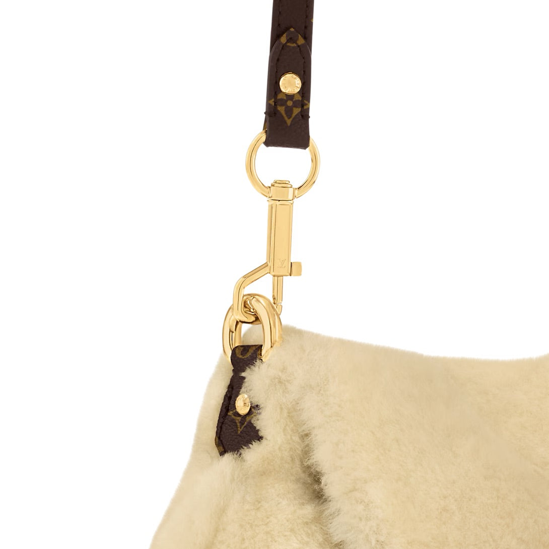 Louis Vuitton Sunset Umhängetasche Creme farbenes beschichtetes Canvas (M12097) 