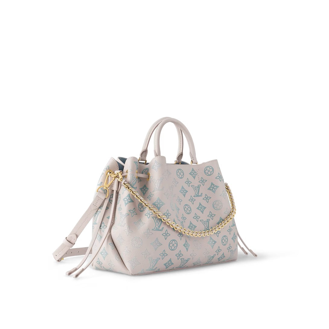 Louis Vuitton Bella Tote Brume Graues Mahina-Kalbsleder (M12127) 