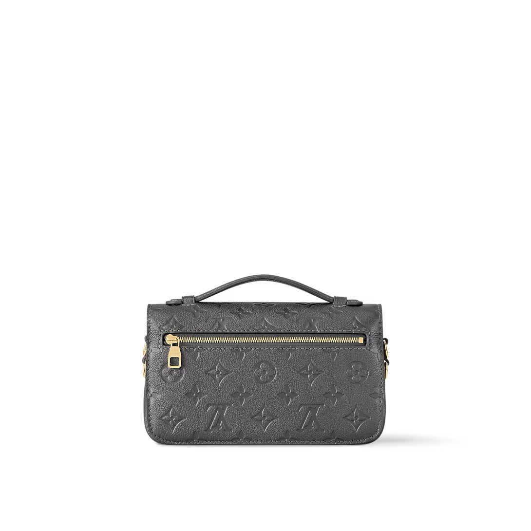 Louis Vuitton Pochette Métis Ost-West – Gun Metal genarbtes Rindsleder (M11998) 