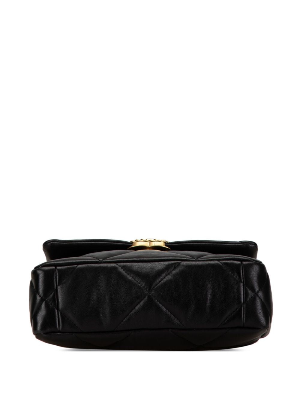 Chanel Small 19 Flap Bag Schwarzes Lammleder 2023